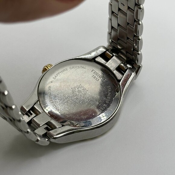 Vintage Tissot Swiss Quartz Two Tone Wrist Watch T072210A - Picture 5 of 7